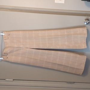 Vintage Levis plaid yellow wide leg pant